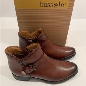 Bussola Savin Booties - Cognac / Russet
